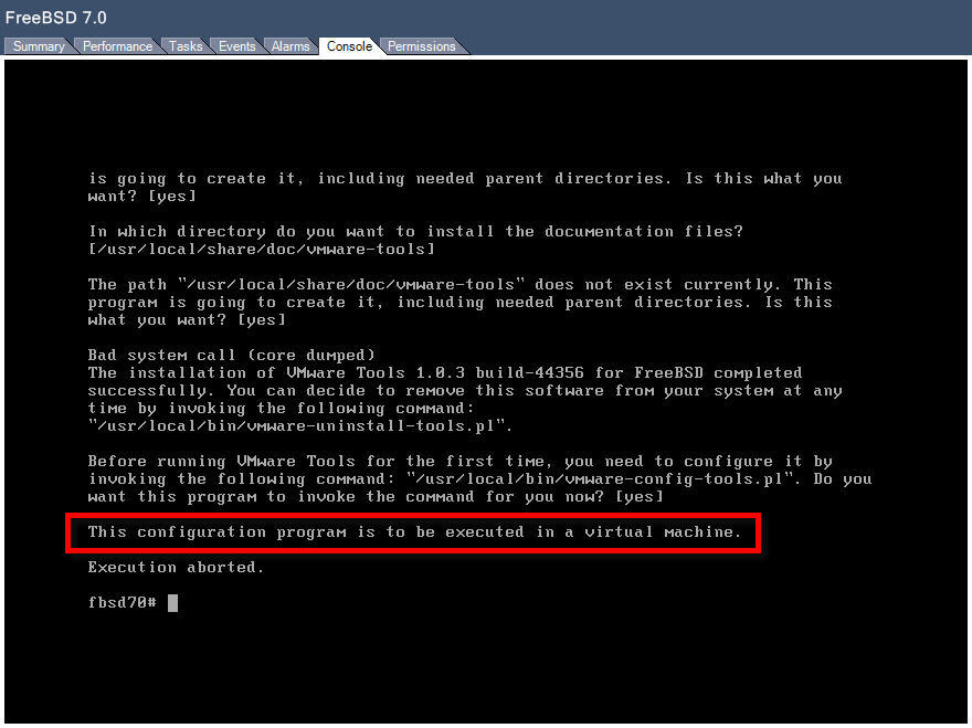 download and install vmware tools command line